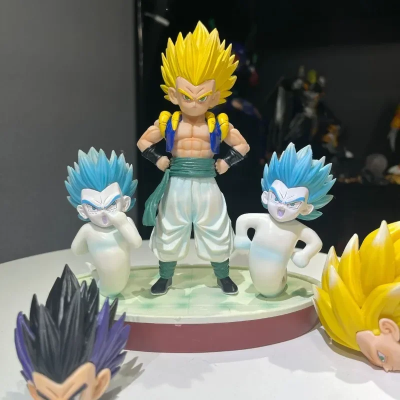 Anime Dragon Ball Z Figurine GK Gotenks Action Figures Super Saiyan Three Heads Replaceable PVC Model Collection Toys Gifts
Anime Dragon Ball Z Figurine GK Gotenks Action Figures Super Saiyan Three Heads Replaceable PVC Model Collection Toys Gifts