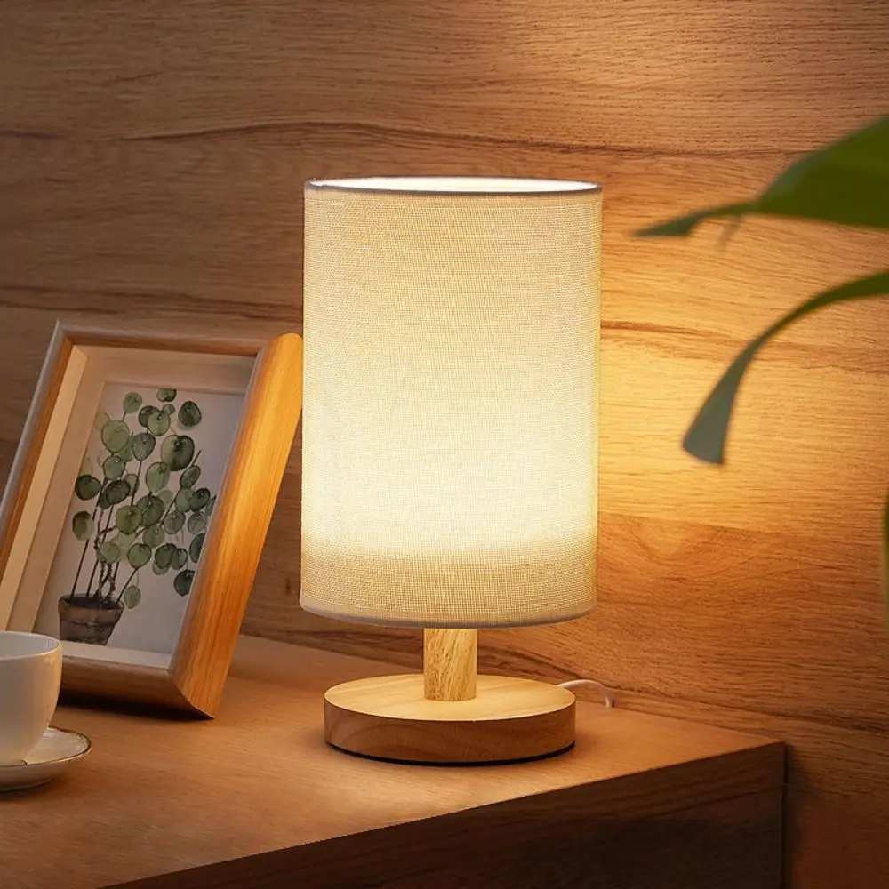 Modern Creative for Home Decor LED Adjustable Brightness Wooden Base Desk Lamp Bedside Light Bed Lamp Night Light
Modern Creative for Home Decor LED Adjustable Brightness Wooden Base Desk Lamp Bedside Light Bed Lamp Night Light