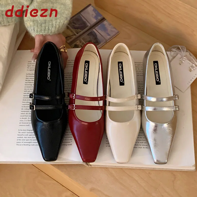 Женская обувь Мэри Джейн, женская обувь в стиле Лолиты, новинка 2026, обувь с увеличивающим рост, модная женская обувь на плоской подошве с пряжкой и ремешком
Женская обувь Мэри Джейн, женская обувь в стиле Лолиты, новинка 2026, обувь с увеличивающим рост, модная женская обувь на плоской подошве с пряжкой и ремешком