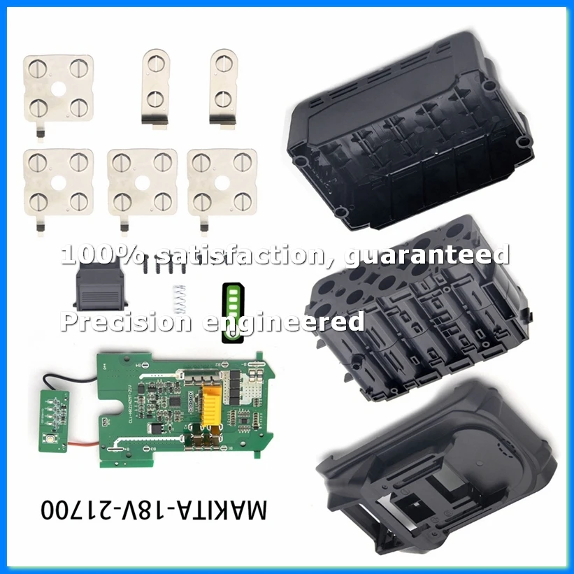 BL1830 LI-Ion Battery Plastic Case Protection Board PCB Input 21700 Battery for 18V Battery BL1850 BL1830 BL1820-A07G
BL1830 LI-Ion Battery Plastic Case Protection Board PCB Input 21700 Battery for 18V Battery BL1850 BL1830 BL1820-A07G