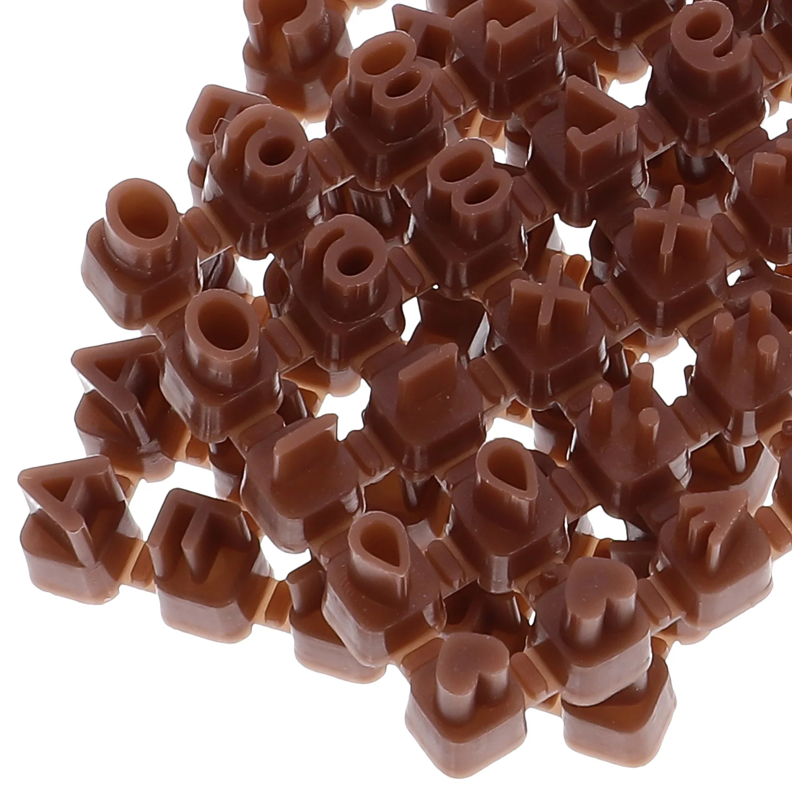 3 Pcs Alphabet Clay Molds Mini Stamp Letter Stamps for Polymer Small Brown Letters
3 Pcs Alphabet Clay Molds Mini Stamp Letter Stamps for Polymer Small Brown Letters