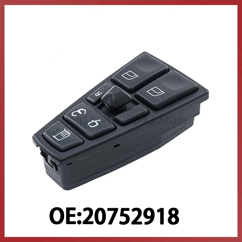 20752918 Suitable for Volvo Trucks Left Front Glass Lifter Switch Power Window Lift Main Switch
20752918 Suitable for Volvo Trucks Left Front Glass Lifter Switch Power Window Lift Main Switch
