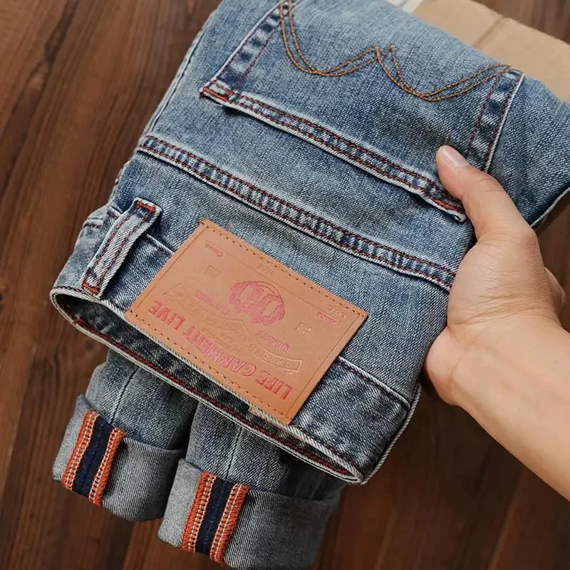 2026 New Summer High-End Denim Jeans For Men Slim Fit Straight Leg Fashion Trendy Casual Comfortable Soft Denim Fabric
2026 New Summer High-End Denim Jeans For Men Slim Fit Straight Leg Fashion Trendy Casual Comfortable Soft Denim Fabric