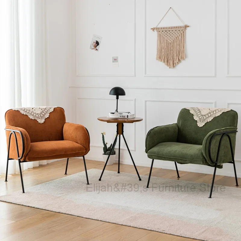 Accent Living Room Armchair Lounges Individual Floor Modern Nordic Dining Room Single Sofa Sedie Cucina Home Furniture MQ50KT
Accent Living Room Armchair Lounges Individual Floor Modern Nordic Dining Room Single Sofa Sedie Cucina Home Furniture MQ50KT