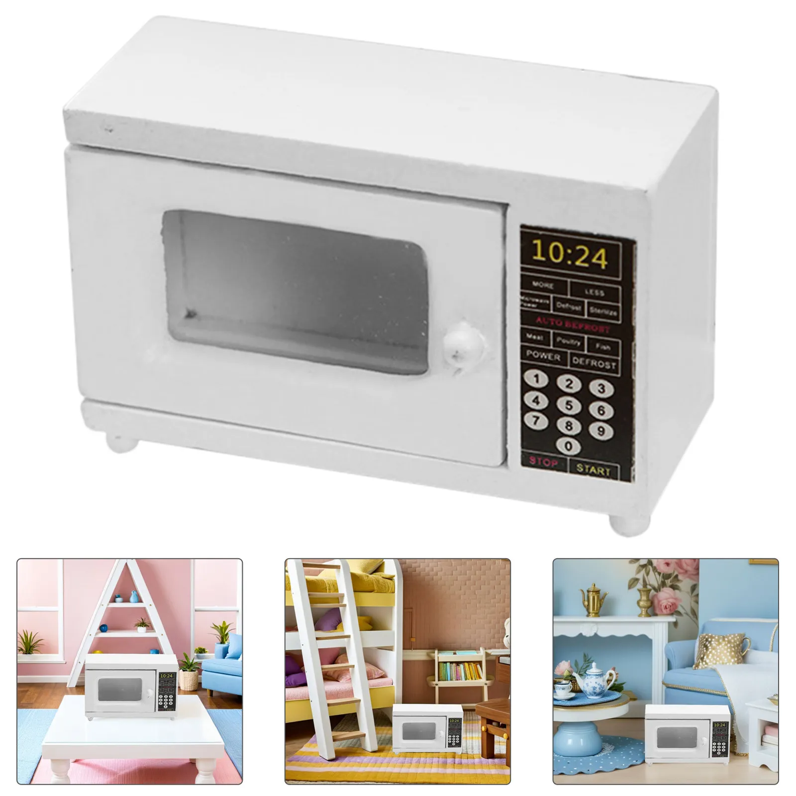 Mini Microwave Oven Wooden Craft Retro Miniature Furniture Mini House Ornament Scene Decoration Photography Prop
Mini Microwave Oven Wooden Craft Retro Miniature Furniture Mini House Ornament Scene Decoration Photography Prop