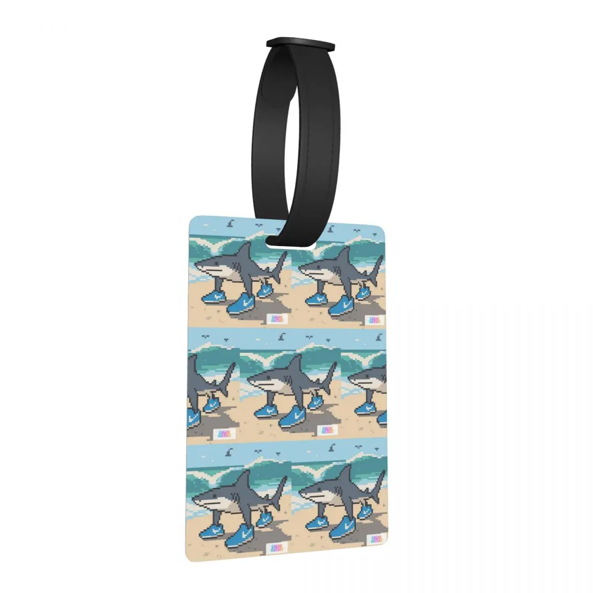 Забавная бирка для багажа с изображением акулы в стиле итальянского мема (Brainrot), для чемодана, дорожной сумки, багажа, с местом для идентификационной информации и адреса
Забавная бирка для багажа с изображением акулы в стиле итальянского мема (Brainrot), для чемодана, дорожной сумки, багажа, с местом для идентификационной информации и адреса