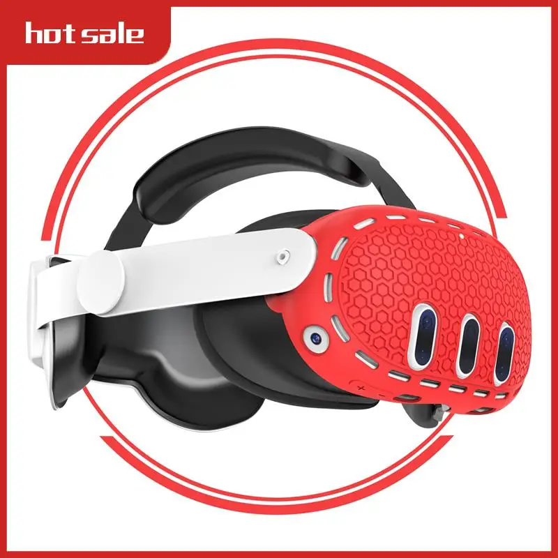 VR Shell Protective Protector Cover For Meta Oculus Quest 3, Silicone Front Headset Protector Cover VR Accessories 
VR Shell Protective Protector Cover For Meta Oculus Quest 3, Silicone Front Headset Protector Cover VR Accessories