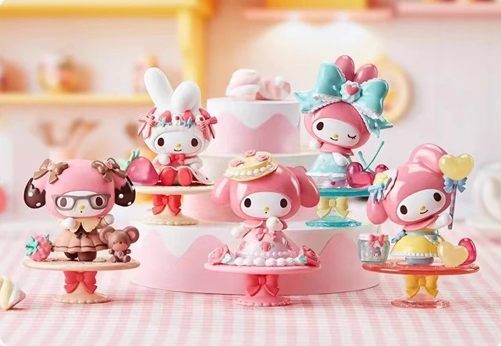 Sanrio Family My Melody Afternoon Tea Peripherals Blind Box Figure Ornaments High-value Gifts
Sanrio Family My Melody Afternoon Tea Peripherals Blind Box Figure Ornaments High-value Gifts