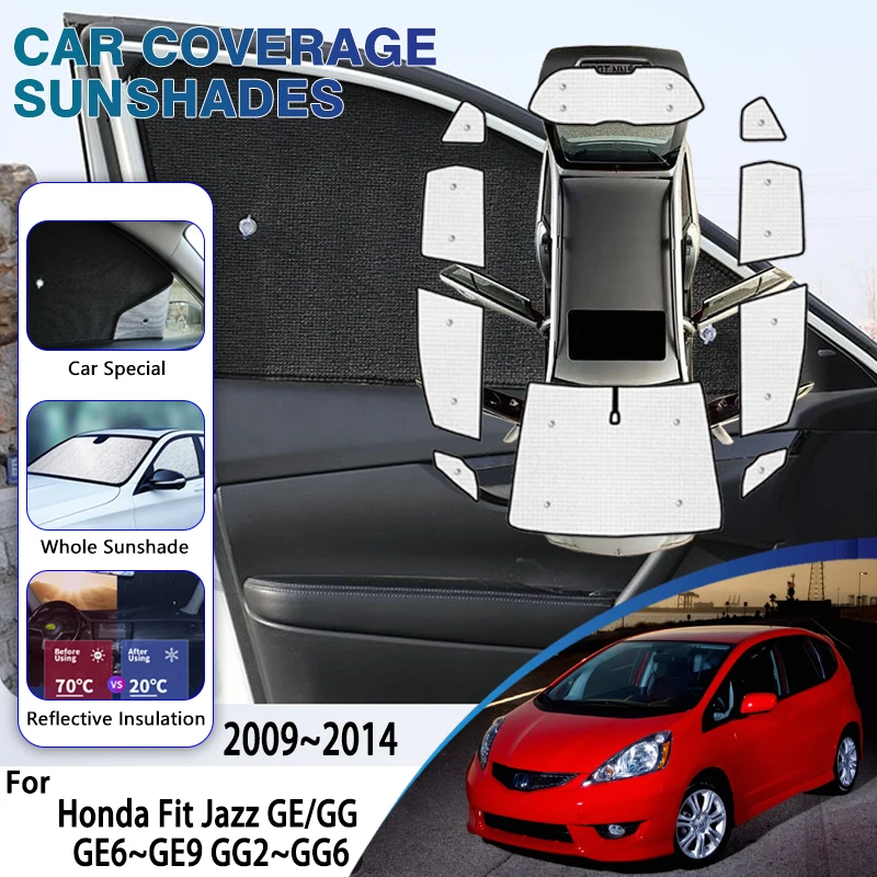 Защита окон автомобиля от УФ-лучей для Honda Fit Jazz GE/GG GE6 ~ GE9 GG2 ~ GG6 2009 ~ 2014 Аксессуары Солнцезащитные Козырьки защитные оконные шторы
Защита окон автомобиля от УФ-лучей для Honda Fit Jazz GE/GG GE6 ~ GE9 GG2 ~ GG6 2009 ~ 2014 Аксессуары Солнцезащитные Козырьки защитные оконные шторы