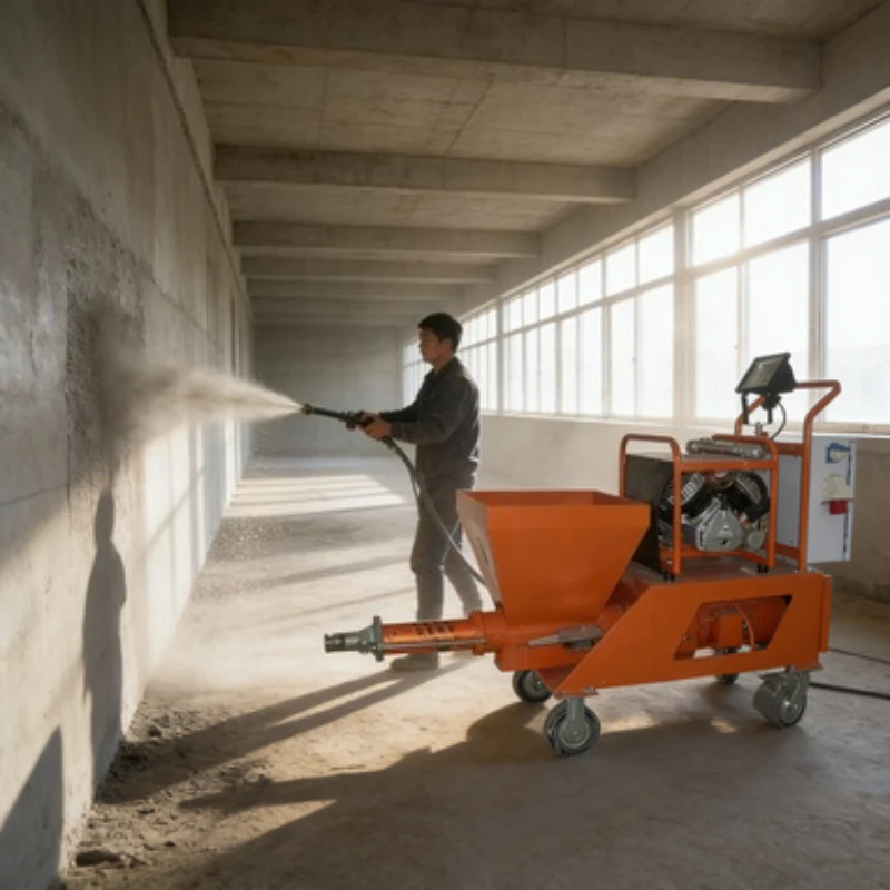 High PowerfulCeiling Wall Cement Mortar Spray Plaster Machine: Versatile and Reliable
High PowerfulCeiling Wall Cement Mortar Spray Plaster Machine: Versatile and Reliable