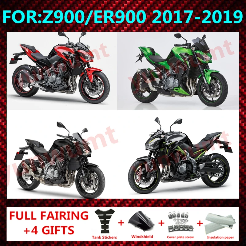 Full Fairing Kit Injection mold Bodywork fit For Kawasaki Z900 ZR900 2017 2018 2019 17 18 19 fairings zxmt
Full Fairing Kit Injection mold Bodywork fit For Kawasaki Z900 ZR900 2017 2018 2019 17 18 19 fairings zxmt