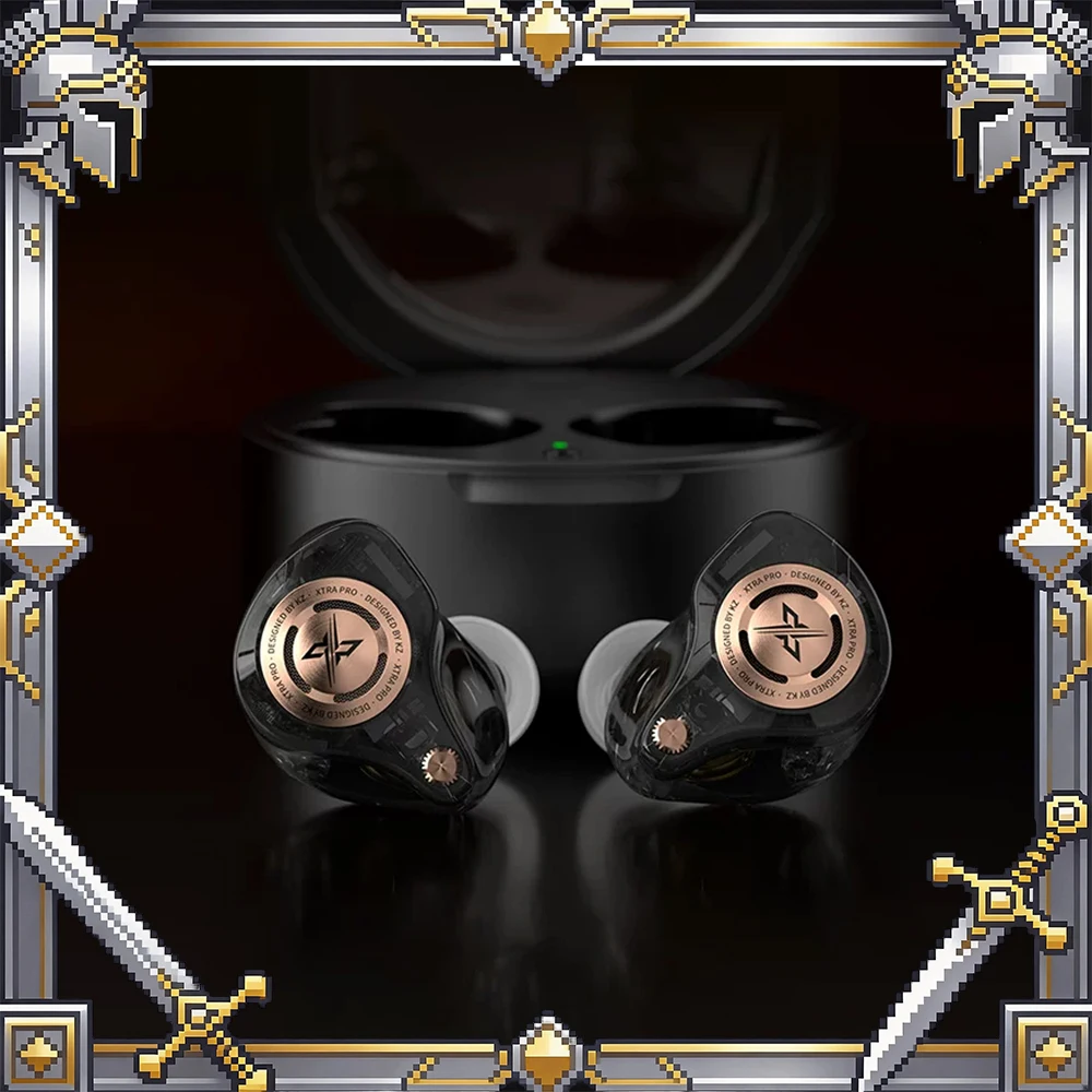 KZ XTra Pro True Wireless Earbuds AI Adaptive Noise Cancelling 6 Mics Deep ANC Bluetooth Earphones HiFi Stereo Sound Headphones
KZ XTra Pro True Wireless Earbuds AI Adaptive Noise Cancelling 6 Mics Deep ANC Bluetooth Earphones HiFi Stereo Sound Headphones