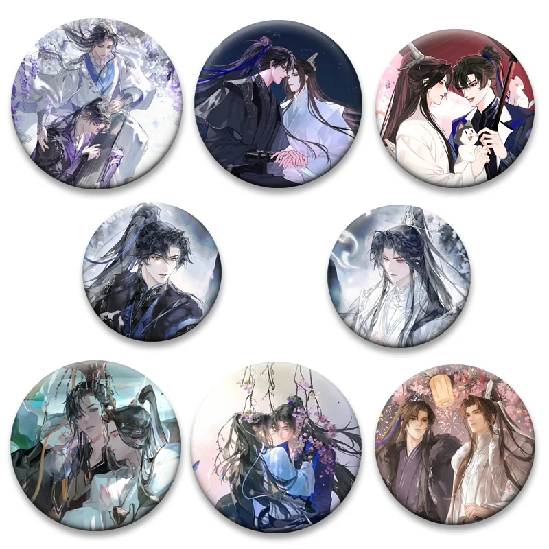2ha The Husky and His White Cat Shizun Pins Novels Comics Badge Mo Ran Chu Wanning Brooches for Backpack Accessory Jewelry Gift
2ha The Husky and His White Cat Shizun Pins Novels Comics Badge Mo Ran Chu Wanning Brooches for Backpack Accessory Jewelry Gift