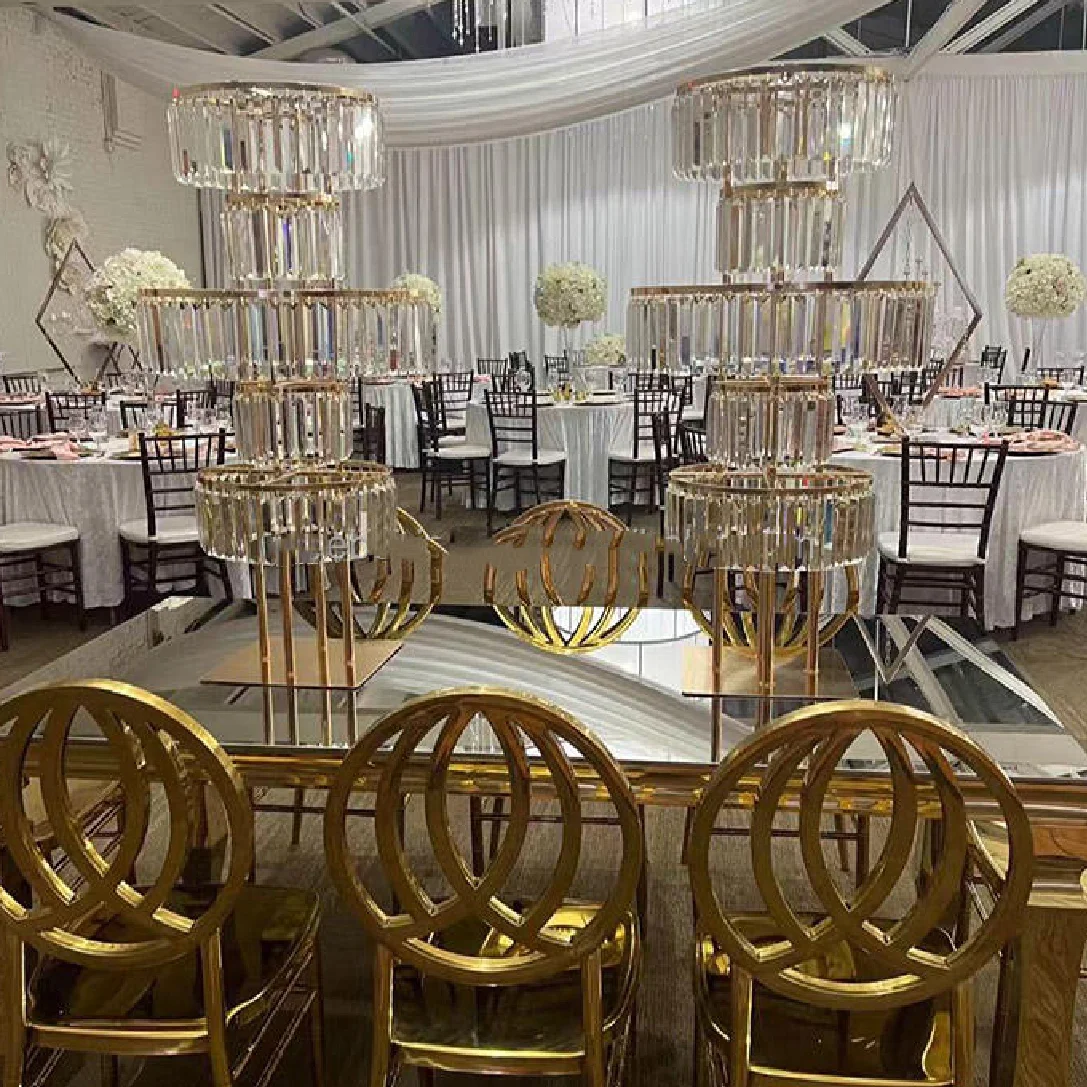 6 шт.) 130 см с подвесной акриловой подвеской, золотая подставка для цветов, центральная часть свадебного стола, 5-уровневая круглая металлическая подставка для цветов
6 шт.) 130 см с подвесной акриловой подвеской, золотая подставка для цветов, центральная часть свадебного стола, 5-уровневая круглая металлическая подставка для цветов