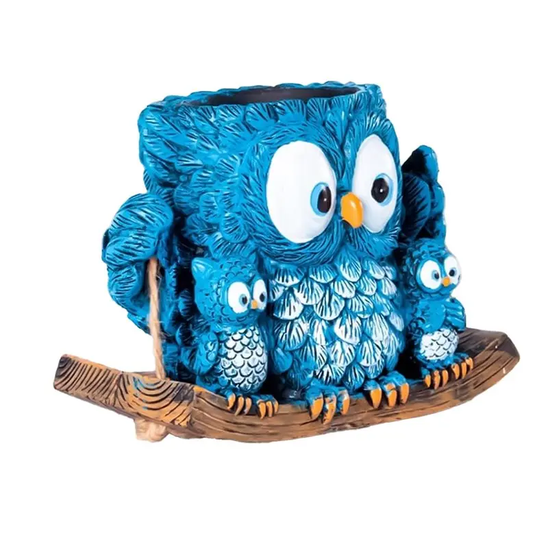 Подвесное кашпо ABBP-Swing Owl для комнатных и уличных растений, декоративное кашпо в форме совы с веревкой, маленький подвесной держатель для растений
Подвесное кашпо ABBP-Swing Owl для комнатных и уличных растений, декоративное кашпо в форме совы с веревкой, маленький подвесной держатель для растений