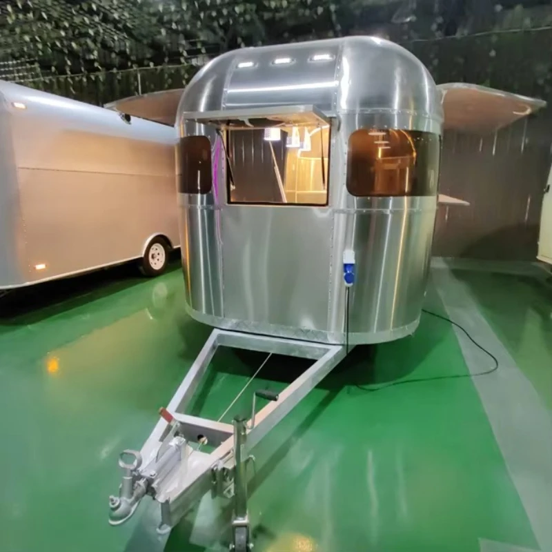 Stainless Steel Outdoor Full Kitchen Food Truck with Ice Cream Pizza Coffee Hotdog Concession Remorque Trailer Cart Customizable
Stainless Steel Outdoor Full Kitchen Food Truck with Ice Cream Pizza Coffee Hotdog Concession Remorque Trailer Cart Customizable