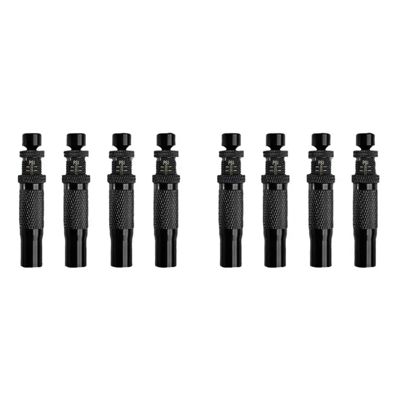 8Pcs Automatic Tire Deflators Set Of 8, Adjustable Pressure Suitable For Offroad Vehicles Motorcycle Valves Caps-N25R
8Pcs Automatic Tire Deflators Set Of 8, Adjustable Pressure Suitable For Offroad Vehicles Motorcycle Valves Caps-N25R