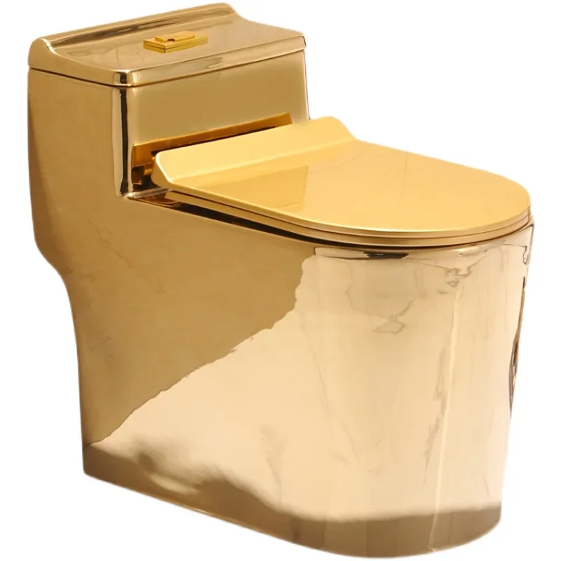 New Gold Toilet 4D Swirl Flushing Colorful Gold Toilet with Water Saving and Odor Prevention Toilet Colorful Tuhao Toi
New Gold Toilet 4D Swirl Flushing Colorful Gold Toilet with Water Saving and Odor Prevention Toilet Colorful Tuhao Toi