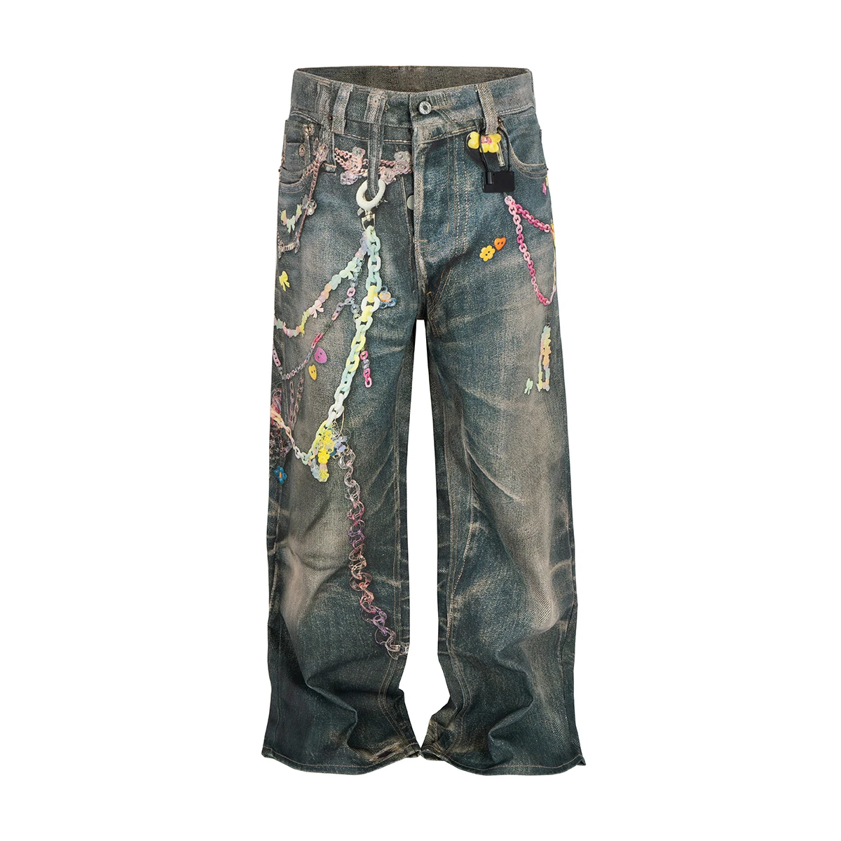 Streetwear Candy Chain 3D Print Baggy Jeans for Men Ropa Hombre Straight Loose Casual Denim Trousers Harajuku Cargo Pants
Streetwear Candy Chain 3D Print Baggy Jeans for Men Ropa Hombre Straight Loose Casual Denim Trousers Harajuku Cargo Pants