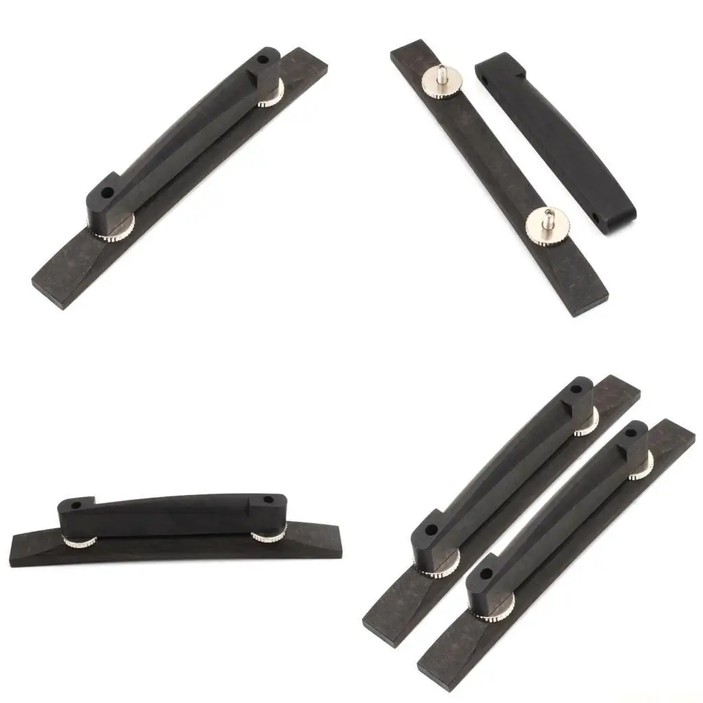 U2JB деревянный мост для гитары из черного дерева, регулируемая струна вала для Archtop, запасная часть для бас-джазовой гитары
U2JB деревянный мост для гитары из черного дерева, регулируемая струна вала для Archtop, запасная часть для бас-джазовой гитары