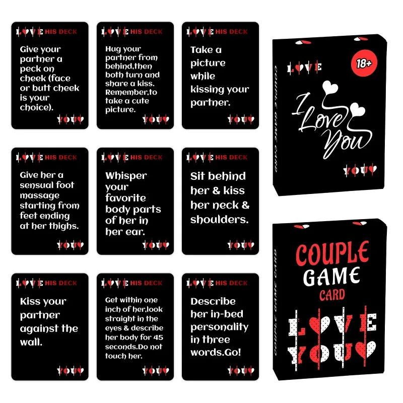 Couple Card Game Card English Date Dinner Emotional Interactive Toy 50PC Hobby Collectibles High-Quality Lure Girl Adults
Couple Card Game Card English Date Dinner Emotional Interactive Toy 50PC Hobby Collectibles High-Quality Lure Girl Adults