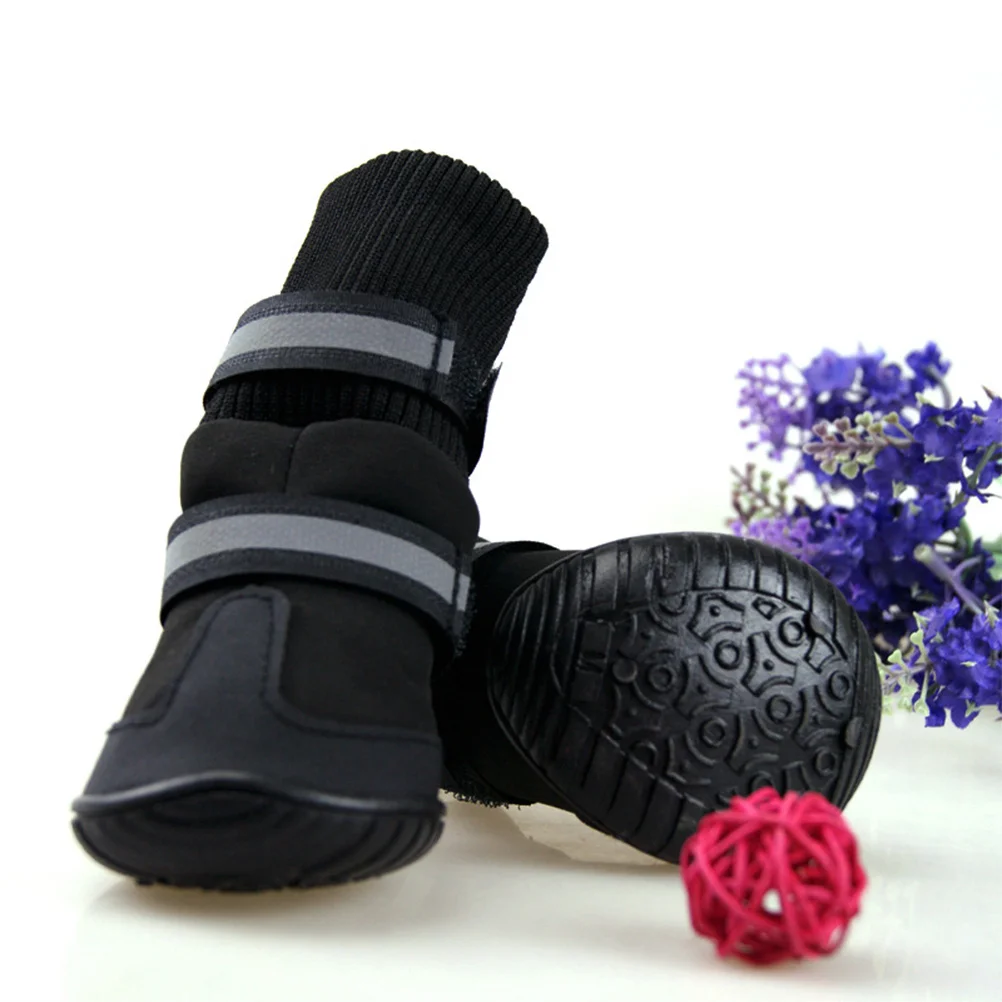 Waterproof Non-Slip Pet Shoes Dog Boots Adjustable Soles For Hiking Running Outdoor Protection Black Size S
Waterproof Non-Slip Pet Shoes Dog Boots Adjustable Soles For Hiking Running Outdoor Protection Black Size S