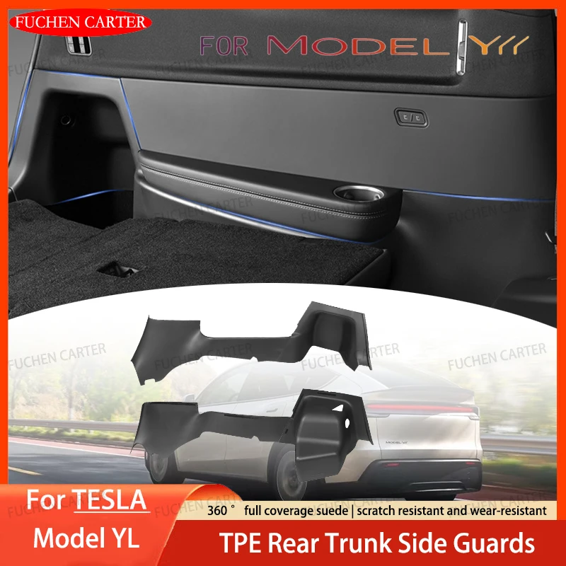 For Tesla New Model YL Launch 2026 Rear Trunk Side Anti-Kick Pad TPE Full Coverage Protection Kit Car Anti-dirty Pad Accessories
For Tesla New Model YL Launch 2026 Rear Trunk Side Anti-Kick Pad TPE Full Coverage Protection Kit Car Anti-dirty Pad Accessories