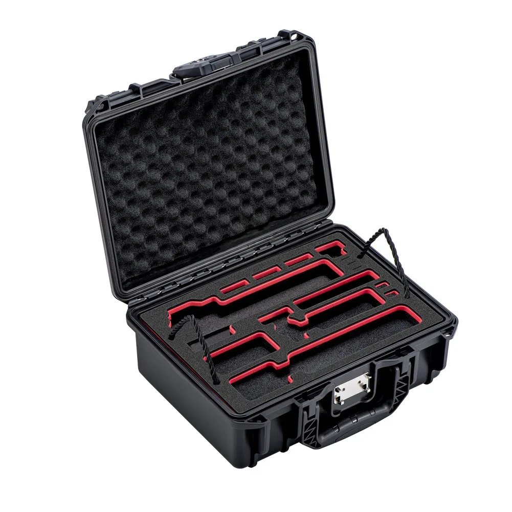 IPX6 Waterproof Hard Shell for DJI Pocket For 4 Pro Featuring Shockproof ABS Body and Dual-Layer Accessory Organization
IPX6 Waterproof Hard Shell for DJI Pocket For 4 Pro Featuring Shockproof ABS Body and Dual-Layer Accessory Organization
