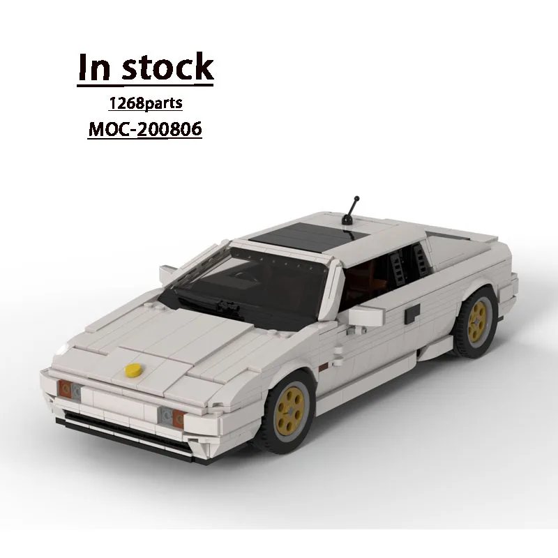 MOC-200806 White New Supercar Racing Building Block Model 1268 Parts MOC Creative Boy Kids Birthday Building Blocks Toy Gift
MOC-200806 White New Supercar Racing Building Block Model 1268 Parts MOC Creative Boy Kids Birthday Building Blocks Toy Gift