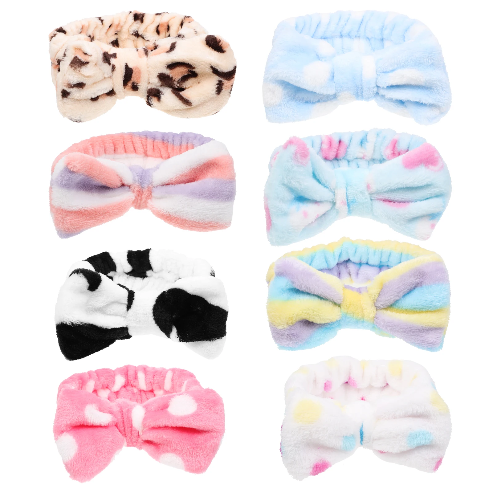 8pcs Hairband Coral Fleece Thick Elastic Headbands for Bath Skincare Coral Fleece Headband Makeup Face Washing Girl Accessory
8pcs Hairband Coral Fleece Thick Elastic Headbands for Bath Skincare Coral Fleece Headband Makeup Face Washing Girl Accessory