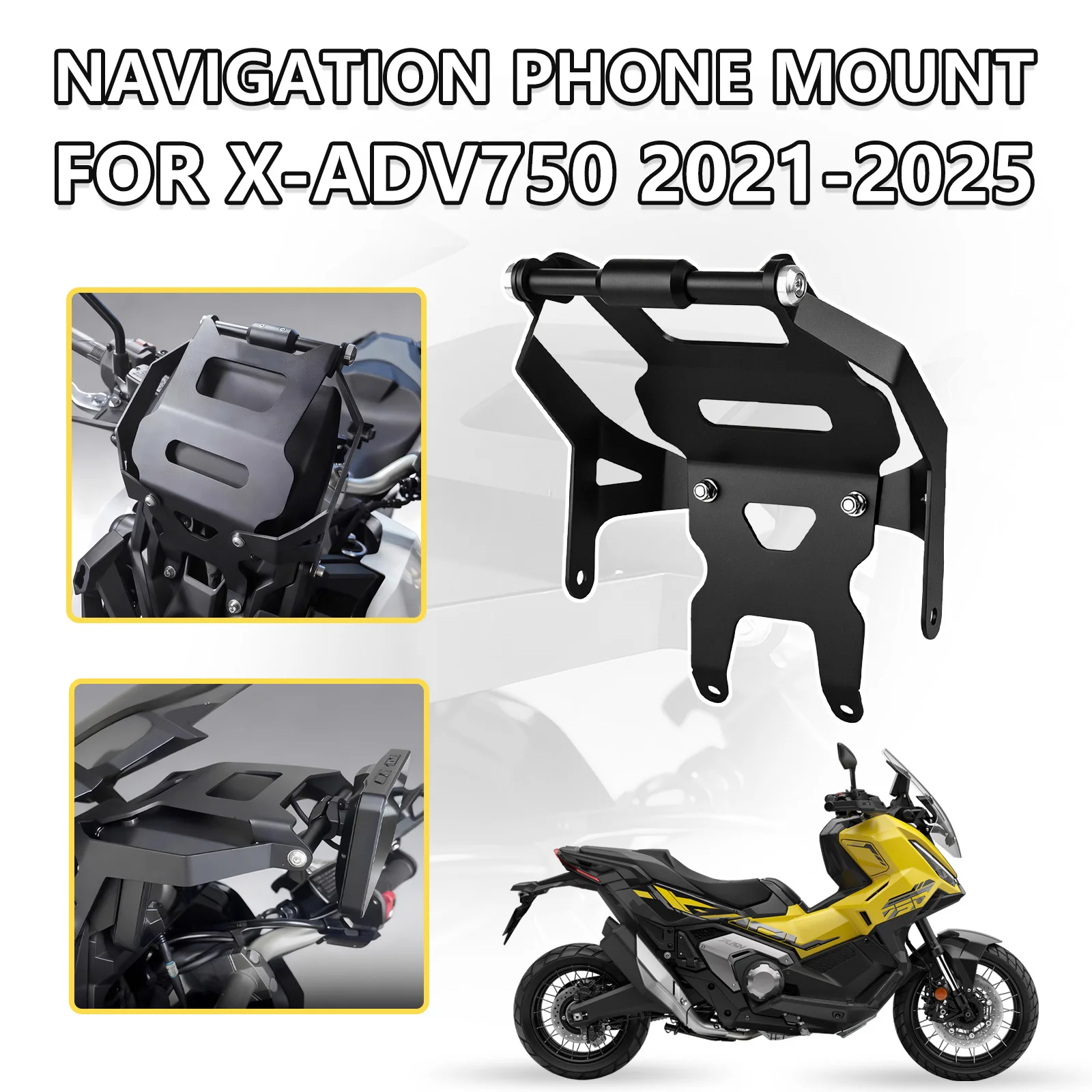 For Honda XADV750 X-ADV 750 2021-2023 2024 2025 Motorcycle Accessories Navigation Bracket Mobile Phone Holder Stand
For Honda XADV750 X-ADV 750 2021-2023 2024 2025 Motorcycle Accessories Navigation Bracket Mobile Phone Holder Stand