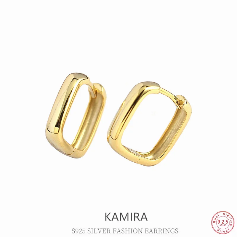 KAMIRA настоящее серебро 925 пробы, модные простые геометрические гладкие квадратные серьги-кольца для женщин, вечерние, повседневная одежда, изящные ювелирные изделия
KAMIRA настоящее серебро 925 пробы, модные простые геометрические гладкие квадратные серьги-кольца для женщин, вечерние, повседневная одежда, изящные ювелирные изделия