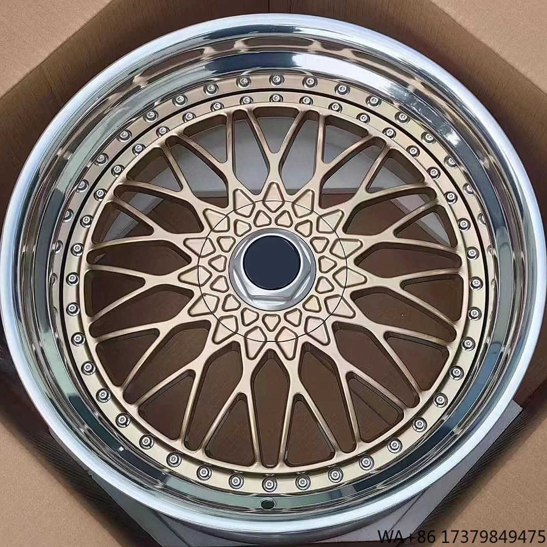 Deep Concave Dish Golden Silver Double Piece Forged Rim 18 19 20 21 22 23 24 Inch 5X112 5X120 Passenger Car 6061-T6 Wheel Hubs
Deep Concave Dish Golden Silver Double Piece Forged Rim 18 19 20 21 22 23 24 Inch 5X112 5X120 Passenger Car 6061-T6 Wheel Hubs