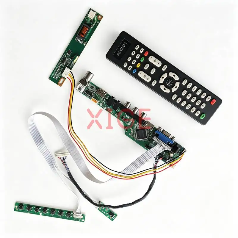 For LTN154P3 LTN154P1 LTN154P2 LTN154MT02 Matrix Controller Board DIY Kit 1680x1050 HDMI+VGA+AV+USB 1680*1050 LVDS 30-Pin 1-CCFL
For LTN154P3 LTN154P1 LTN154P2 LTN154MT02 Matrix Controller Board DIY Kit 1680x1050 HDMI+VGA+AV+USB 1680*1050 LVDS 30-Pin 1-CCFL