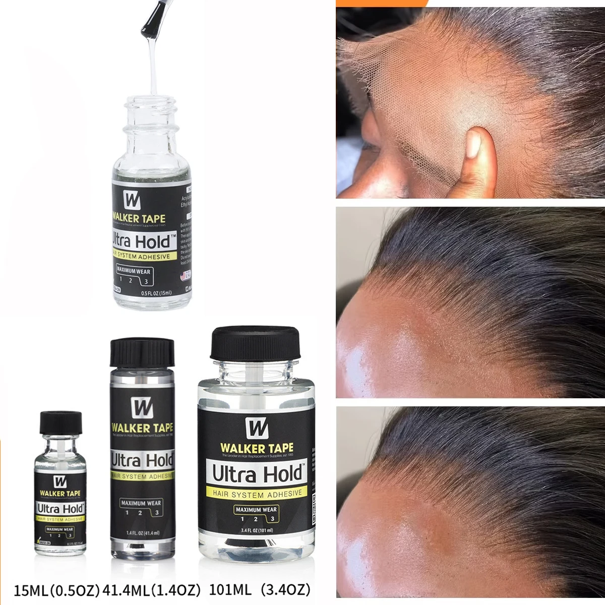 Ultra Hold Lace Glue Waterproof Lace Front Wig Glue Transparent Wig Adhesive Invisible Hair Bonding Glue For Hairpiece Toupee
Ultra Hold Lace Glue Waterproof Lace Front Wig Glue Transparent Wig Adhesive Invisible Hair Bonding Glue For Hairpiece Toupee
