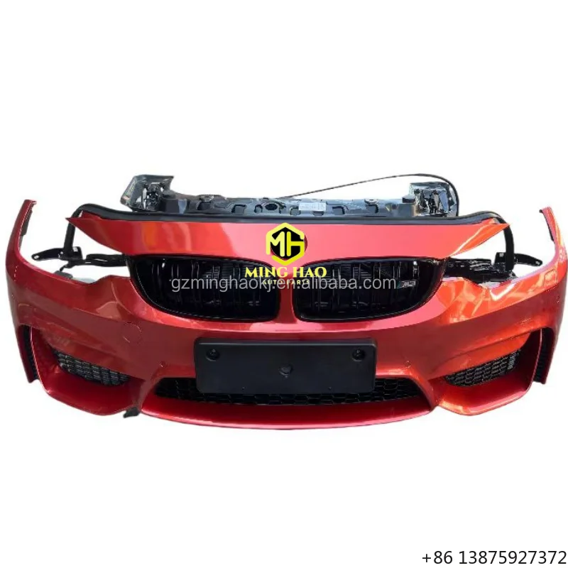 High Quality Complete Front Bumper Body Kit for M3 M4 F80 3 Series 328i 325i 340i Radiator Gershan Automotive Plastic
High Quality Complete Front Bumper Body Kit for M3 M4 F80 3 Series 328i 325i 340i Radiator Gershan Automotive Plastic