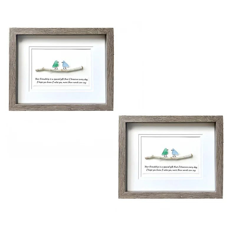 A75T Sea Glass Art Decorative Ornaments Photo Frame Ornaments Unique And Thoughtful Friendship Gift
A75T Sea Glass Art Decorative Ornaments Photo Frame Ornaments Unique And Thoughtful Friendship Gift