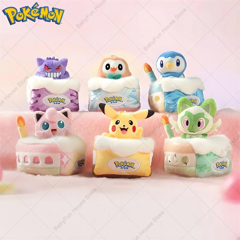 Original Pokemon Gengar Sprigatito Pikachu Plush Toys Keychains Kawaii Rowlet Piplup Jigglypuff Stuffed Peluche Dolls Pendants
Original Pokemon Gengar Sprigatito Pikachu Plush Toys Keychains Kawaii Rowlet Piplup Jigglypuff Stuffed Peluche Dolls Pendants