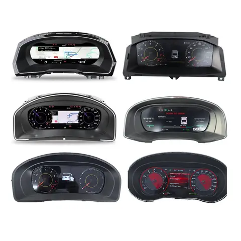 For VW Polo Tiguan L Caddy Passat Scirocco Magotan Jetta Digital Dashboard Cluster Car LCD Virtual Instrument Paneel Cockpit