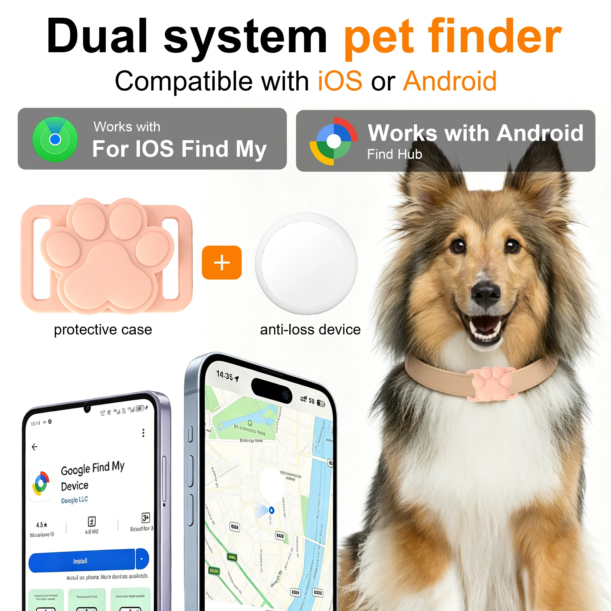 Mini GPS Tracker & Anti-Loss Device — Pet & Luggage Locator — Compatible with iOS and Android — Universal Locator
Mini GPS Tracker & Anti-Loss Device — Pet & Luggage Locator — Compatible with iOS and Android — Universal Locator