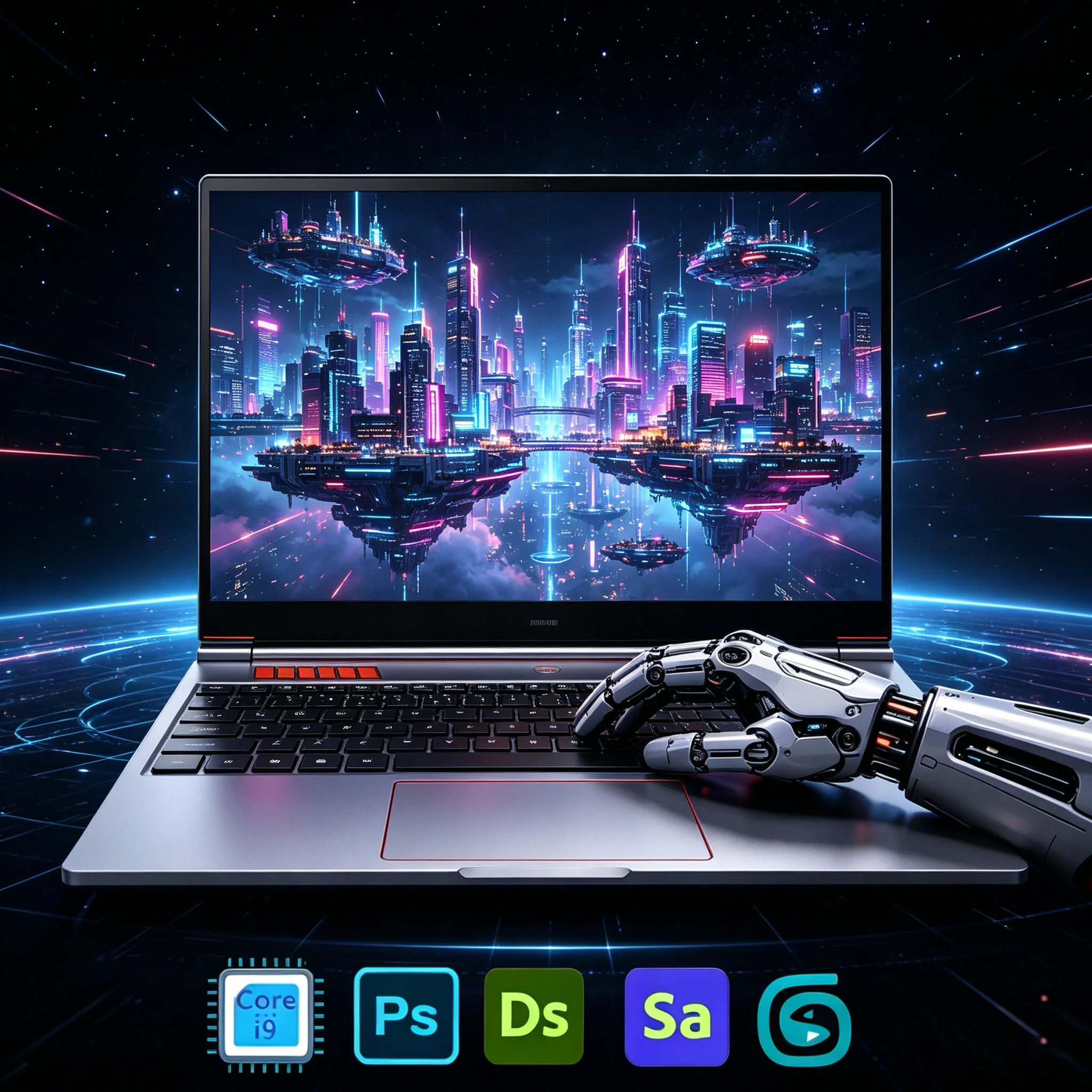 Mighty 16.1 Inch Gaming Laptop Computer RTX4050 6G Intel Core I9-13900H I9-10885H Windows11 RAM Max 64GB DDR4 2*M.2 NVME 4TB SSD
Mighty 16.1 Inch Gaming Laptop Computer RTX4050 6G Intel Core I9-13900H I9-10885H Windows11 RAM Max 64GB DDR4 2*M.2 NVME 4TB SSD