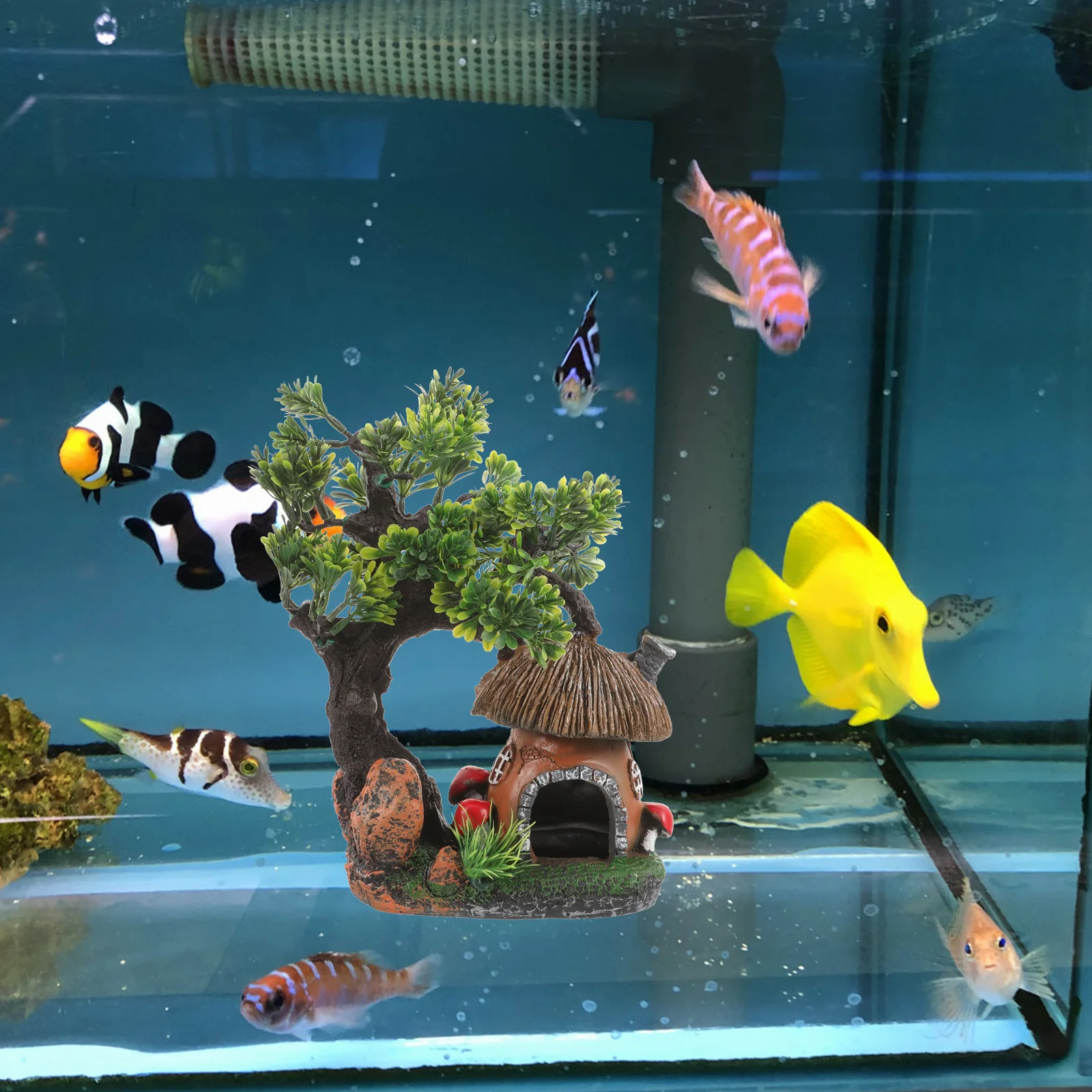 Water Tank Decoration Artificial Aquarium Fish Accessory Decorative Ornament Resin Castle
Water Tank Decoration Artificial Aquarium Fish Accessory Decorative Ornament Resin Castle