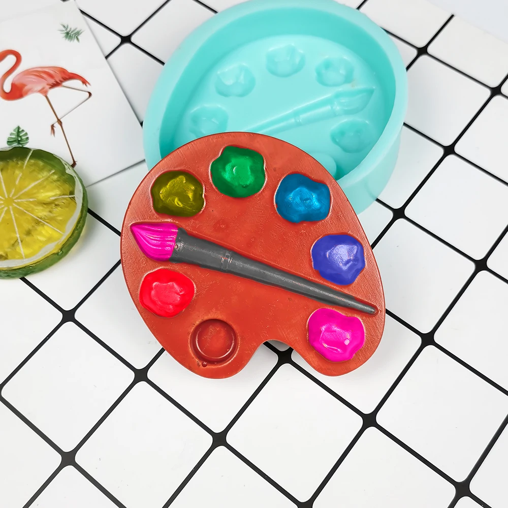 QT0475 Painted Plate Soap Creative Paint Tray Soap DIY Silicone Moulds Soap Candles Clay Resin Moulds PRZY
QT0475 Painted Plate Soap Creative Paint Tray Soap DIY Silicone Moulds Soap Candles Clay Resin Moulds PRZY