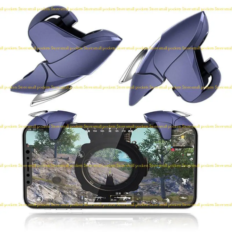 R1WD Metal Mobile Shark Gamepad Joystick for PUBG Mobile Gaming Trigger Button Aim for Key Controller
R1WD Metal Mobile Shark Gamepad Joystick for PUBG Mobile Gaming Trigger Button Aim for Key Controller