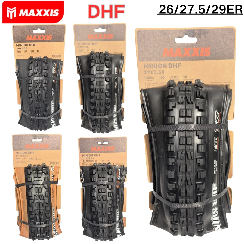 Maxxis Minion DHF (M301Ru) 26x2.3 27.5x2.3/2.5/2.8 29x2.3/2.5 Folding Downhill Tires For Mountain Bikes Are More Wear-resistant
Maxxis Minion DHF (M301Ru) 26x2.3 27.5x2.3/2.5/2.8 29x2.3/2.5 Folding Downhill Tires For Mountain Bikes Are More Wear-resistant