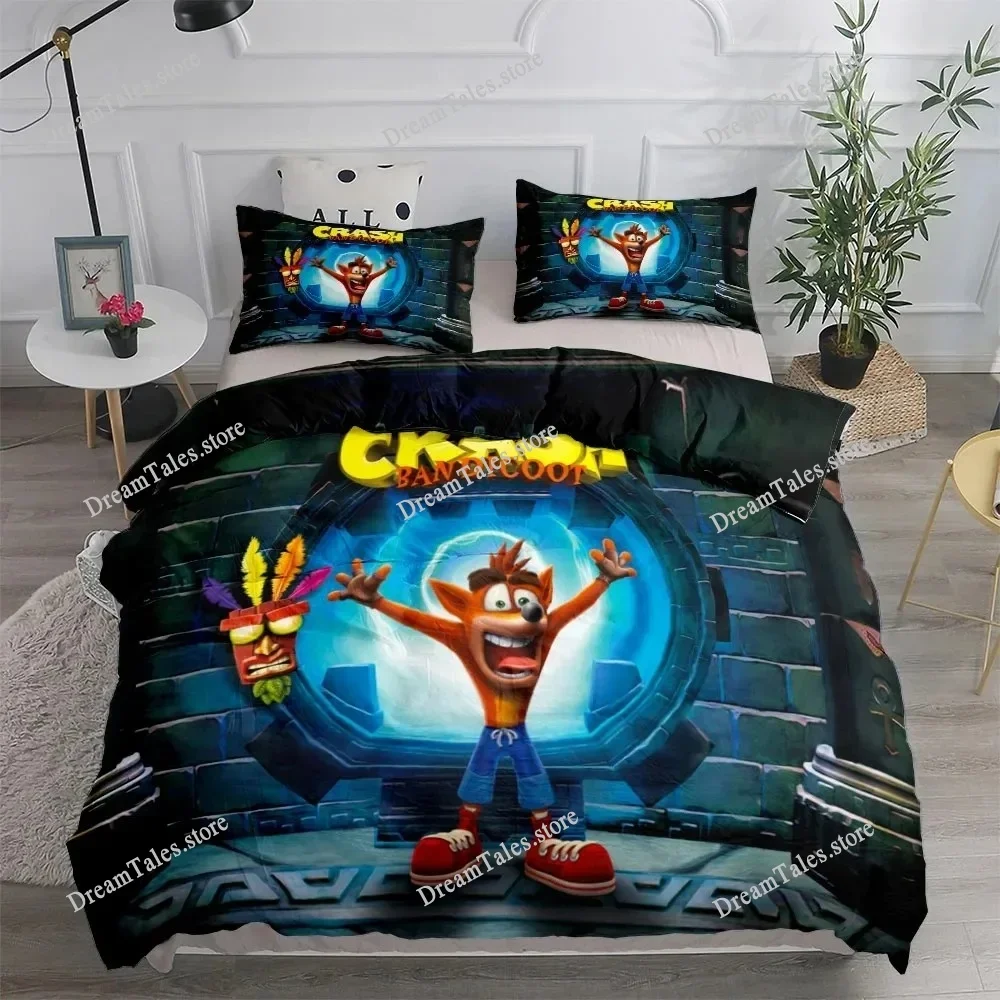 Crash Bandicoot Game Bedding Sets Exquisite Bed Supplies Set Duvet Cover Bed Comforter Set Bedding Set Luxury Birthday Gift
Crash Bandicoot Game Bedding Sets Exquisite Bed Supplies Set Duvet Cover Bed Comforter Set Bedding Set Luxury Birthday Gift