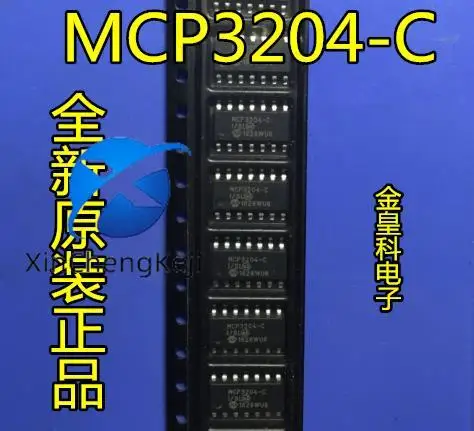 Новые оригинальные A/D конверсионные IC MCP3204 MCP3204-CI/SL SOIC-14 _ 150mil, 2 шт.
Новые оригинальные A/D конверсионные IC MCP3204 MCP3204-CI/SL SOIC-14 _ 150mil, 2 шт.
