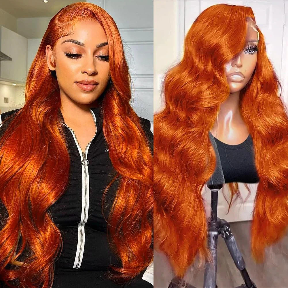 Hidden Strap Orange Body Wave 360 Glueless Wig Human Hair With Drawstring Full Lace Front Wig Ginger Pre Bleached Human Hair Wig
Hidden Strap Orange Body Wave 360 Glueless Wig Human Hair With Drawstring Full Lace Front Wig Ginger Pre Bleached Human Hair Wig