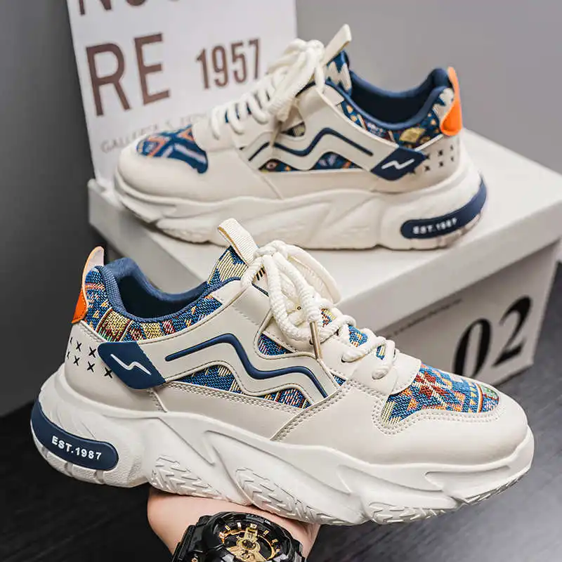 Plataform Synthetic Leather Original Sneakers Woven Beige Shoes For Men Wife Sports Special Offers Unusual Products Lux
Plataform Synthetic Leather Original Sneakers Woven Beige Shoes For Men Wife Sports Special Offers Unusual Products Lux