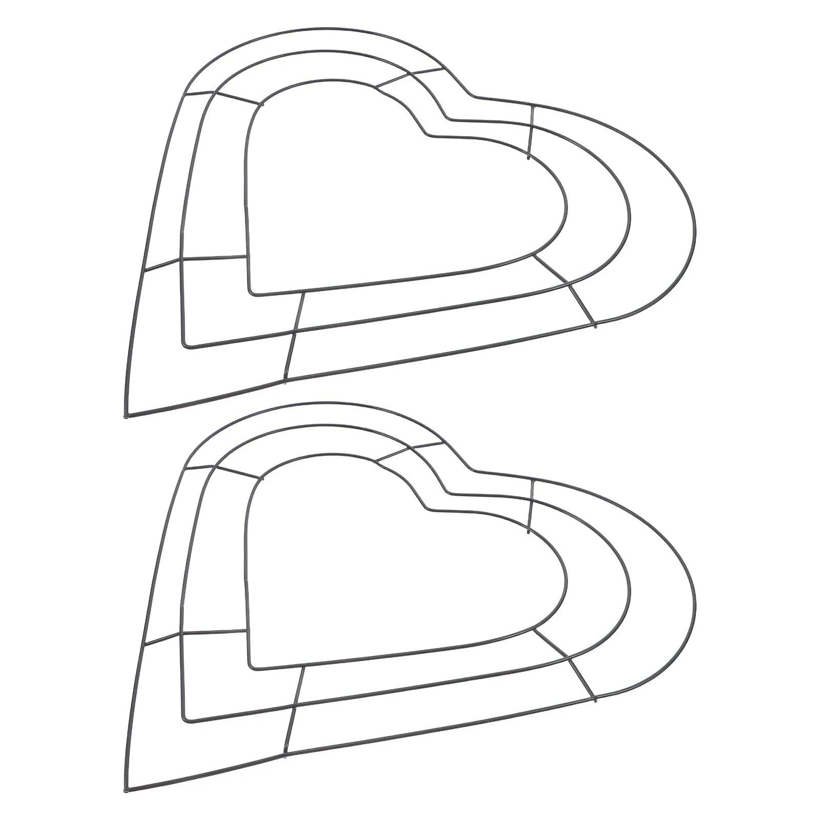 Love Wreath Wire Heart Metal Frame Shaped Form Mini Wreaths Valentine's Day Double
Love Wreath Wire Heart Metal Frame Shaped Form Mini Wreaths Valentine's Day Double